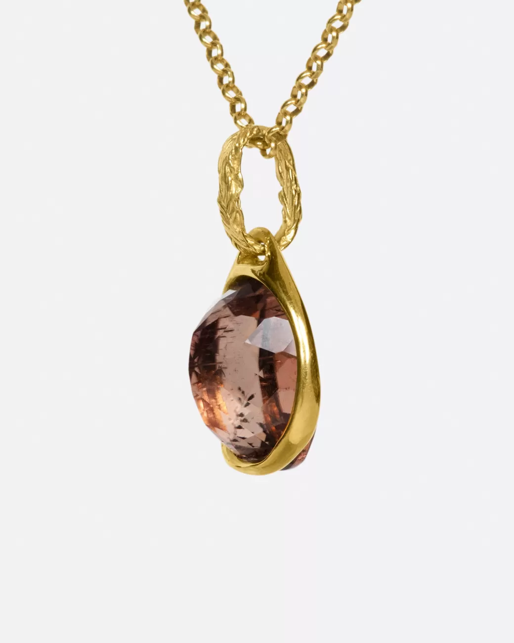 Contemporary>KIKA ALVARENGA Oval Trama Necklace