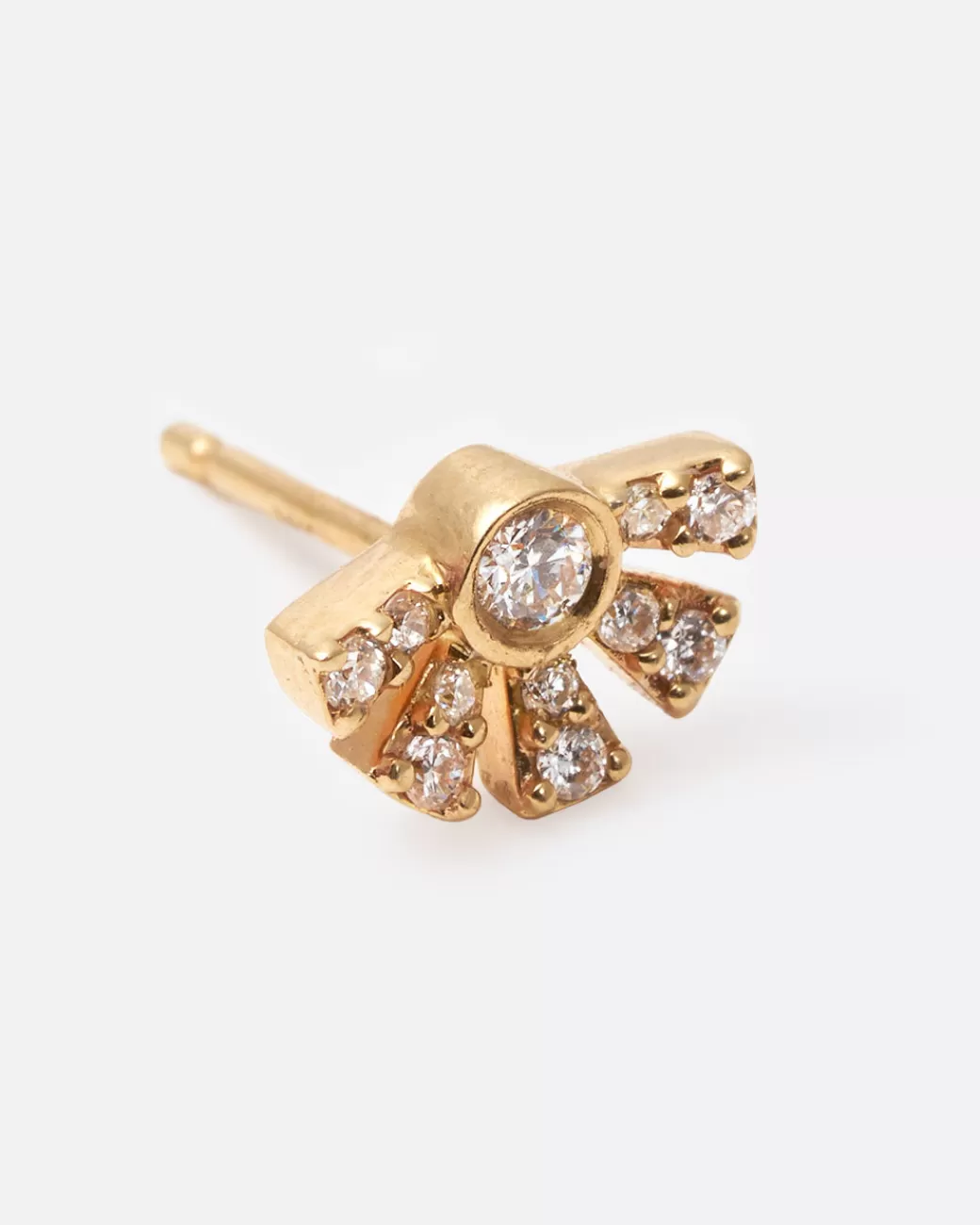 Contemporary>SELIN KENT Pave Diamond Helia Stud