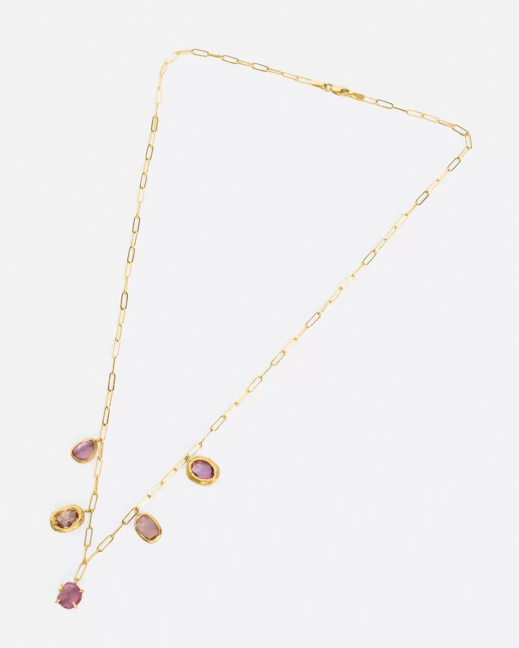 Contemporary>PAGE SARGISSON Pink Sapphire Variations Necklace