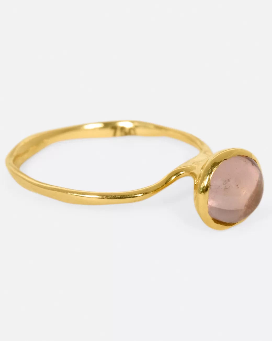 Contemporary>KIKA ALVARENGA Pink Tourmaline Alianca Flor Ring