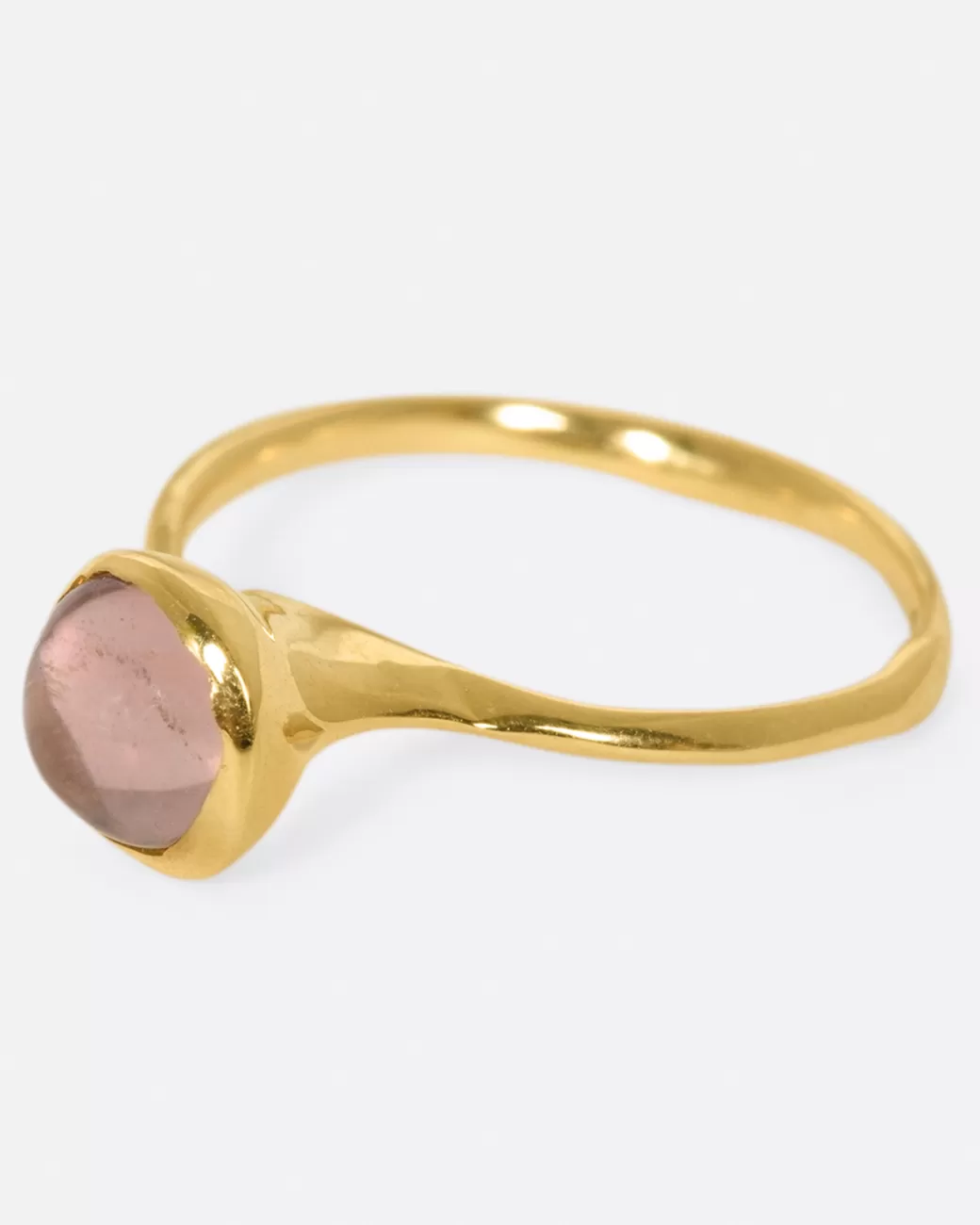 Contemporary>KIKA ALVARENGA Pink Tourmaline Alianca Flor Ring