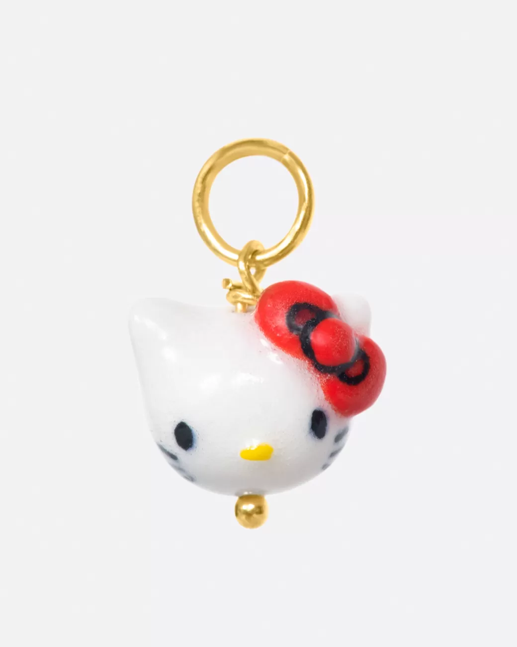 Charms>OKSCHARMS Porcelain Hello Kitty Charm