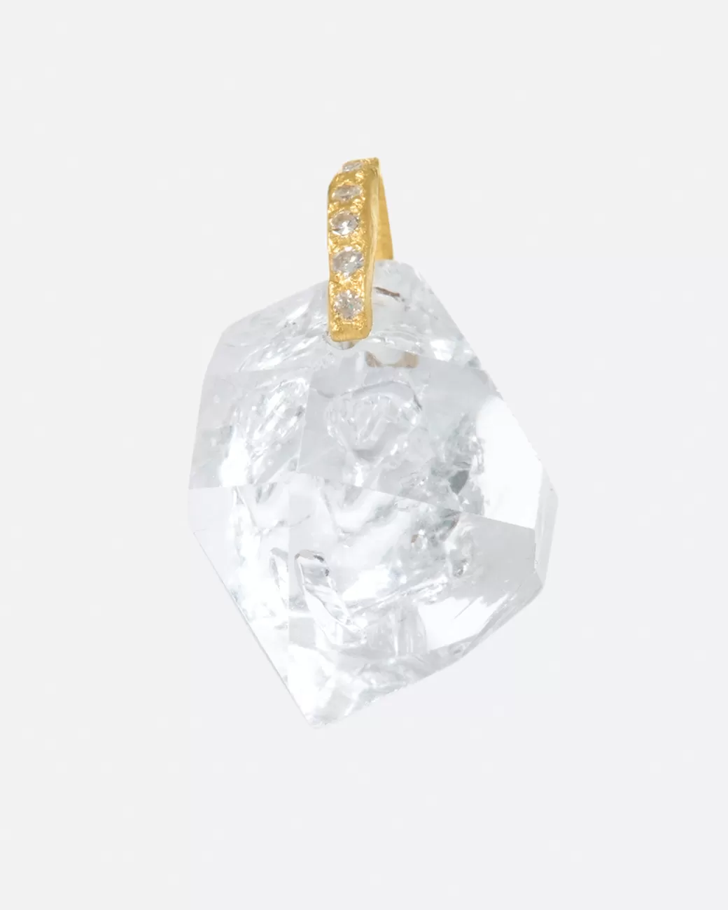 Charms>MONAKA Quartz Crystal Pendant