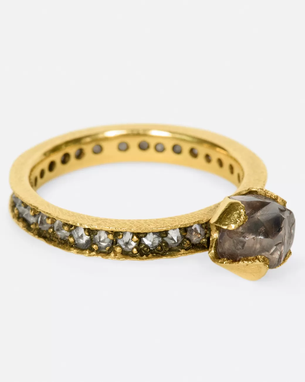 Contemporary>TODD POWNELL Raw Yellow Diamond Ring