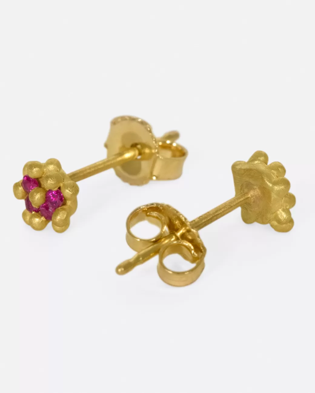 Contemporary>MARIAN MAURER Ruby Faerie Cluster Studs