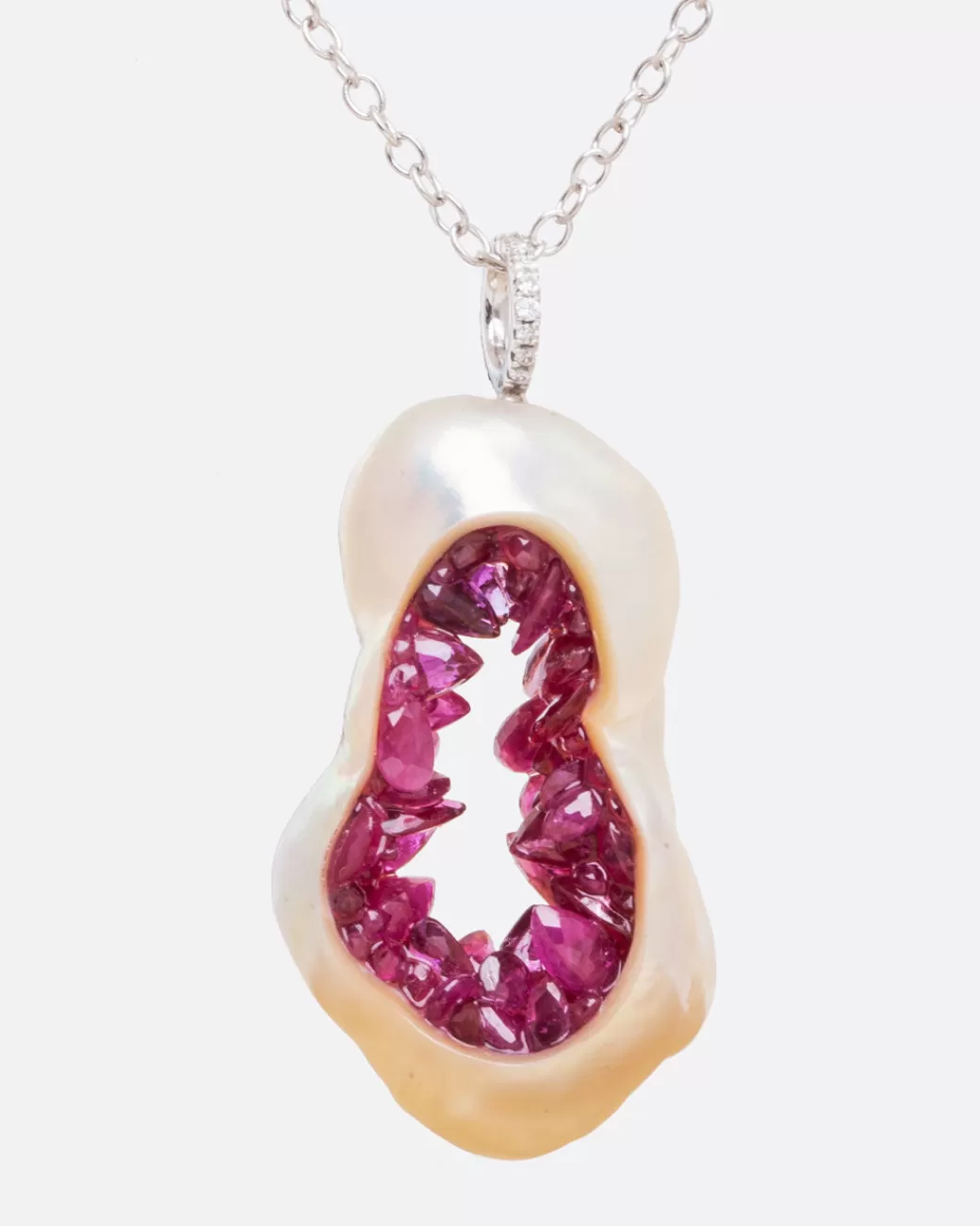 Contemporary>LITTLE H Ruby Grotto Necklace