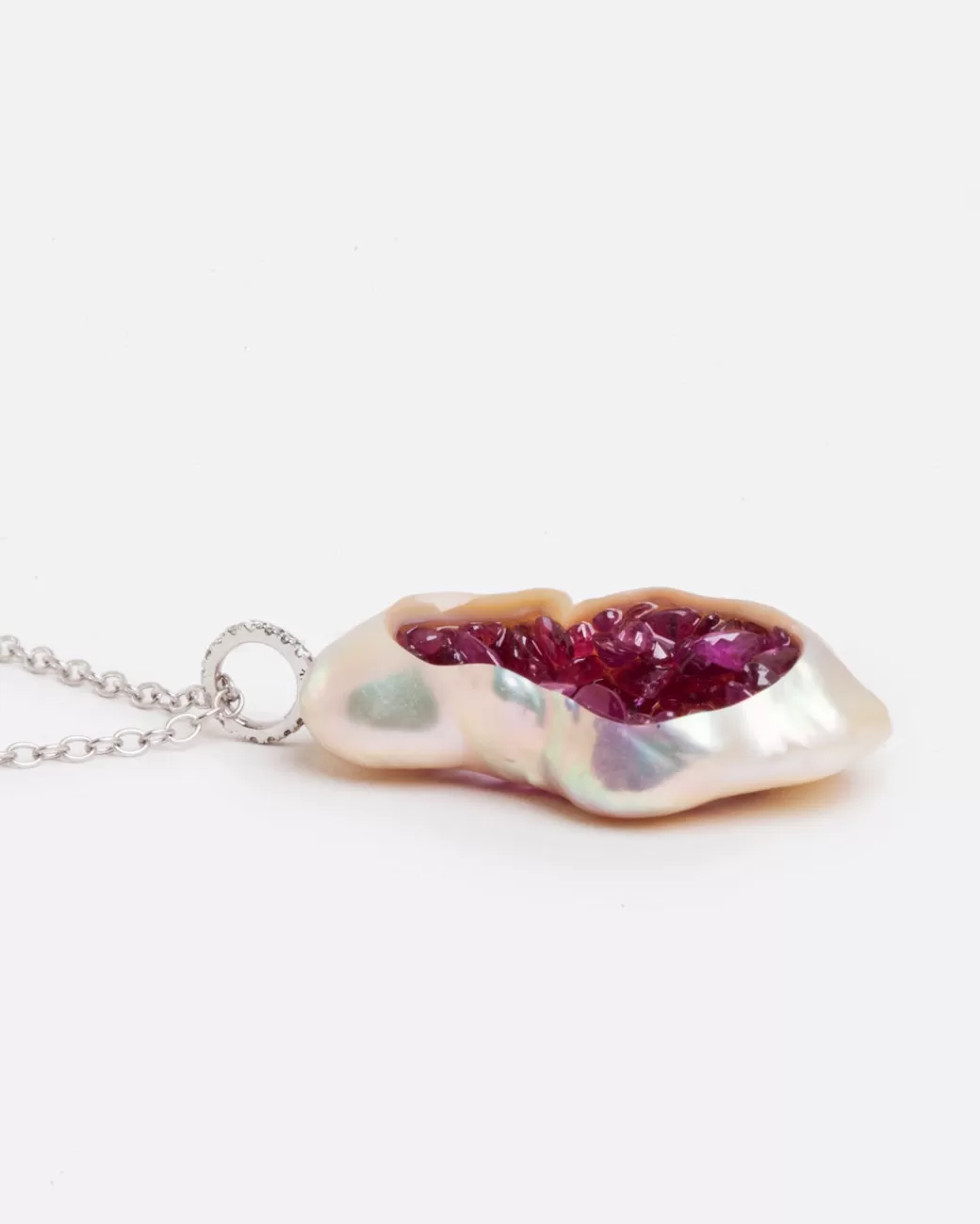 Contemporary>LITTLE H Ruby Grotto Necklace