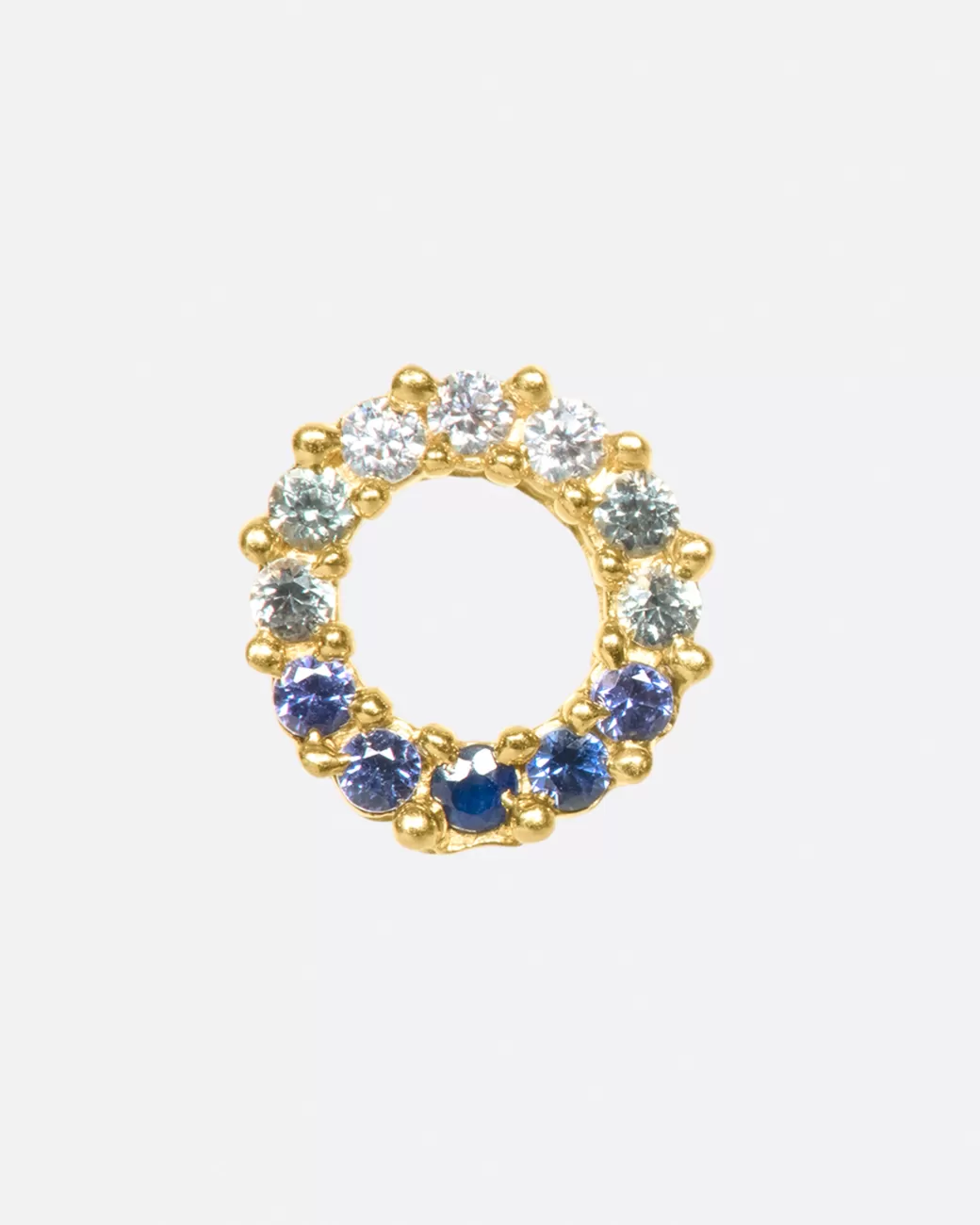 Contemporary>RUTA REIFEN Sapphire Circle Stud