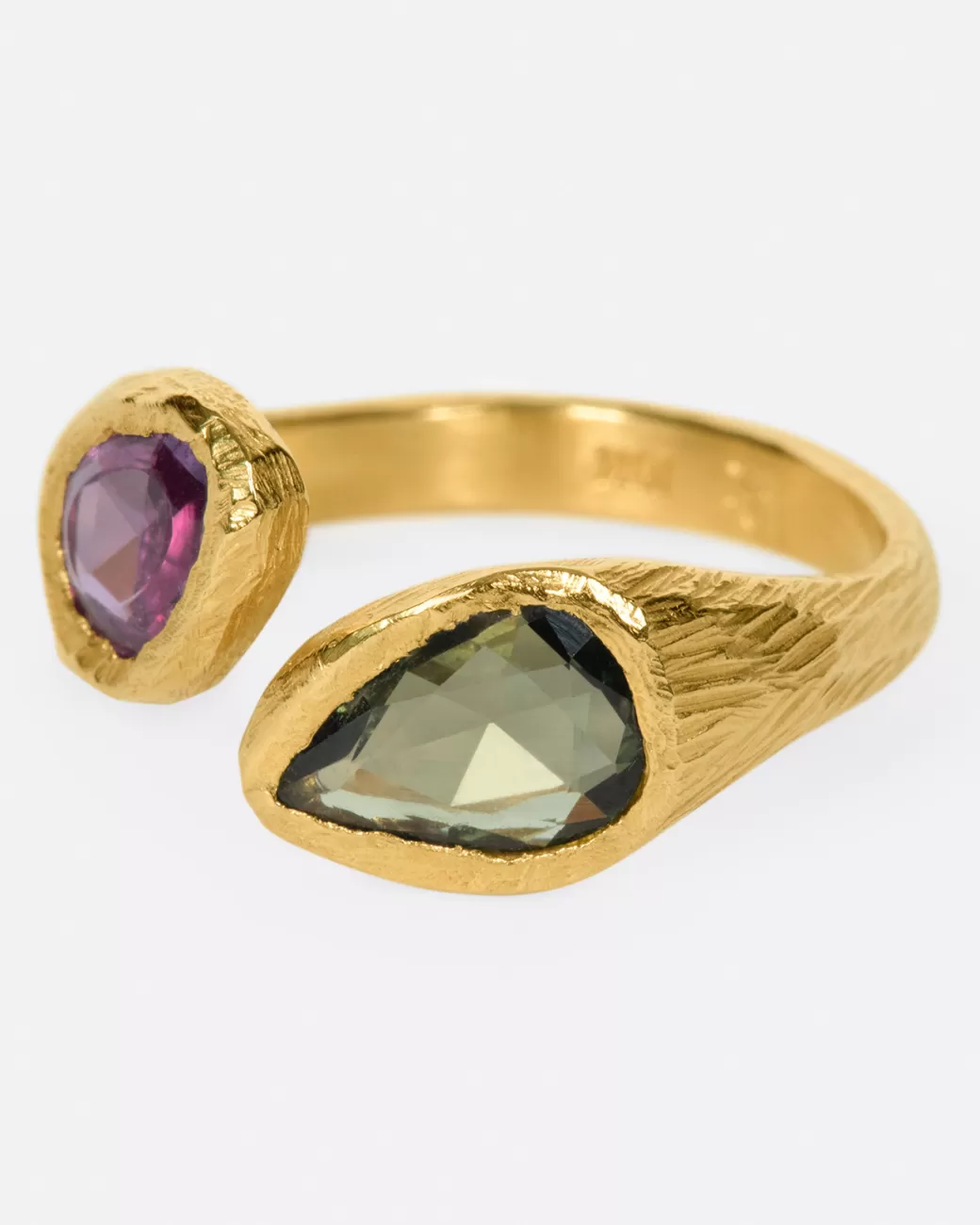 Contemporary>PAGE SARGISSON Sapphire Duet Ring