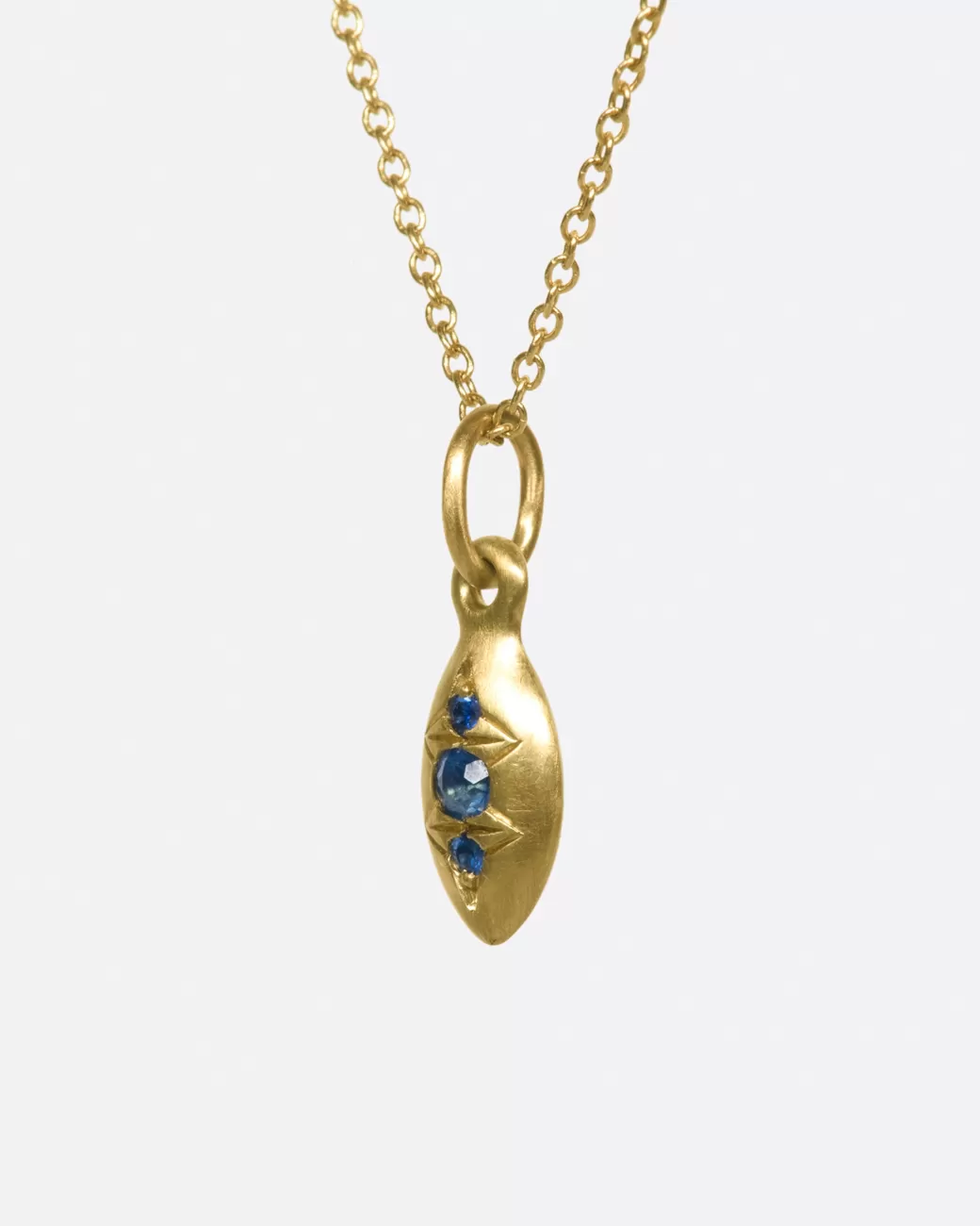 Contemporary>DAN-YELL Sapphire Pepita Necklace