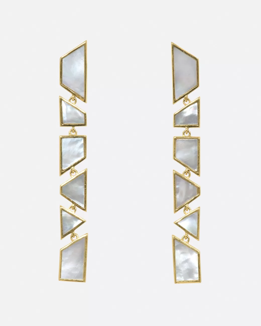 Contemporary>METIER BY TOMFOOLERY Short Tesserae Earrings