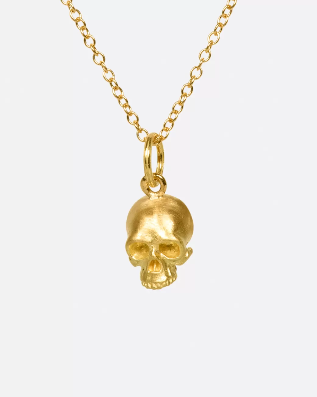 Contemporary>ANTHONY LENT Skull Necklace