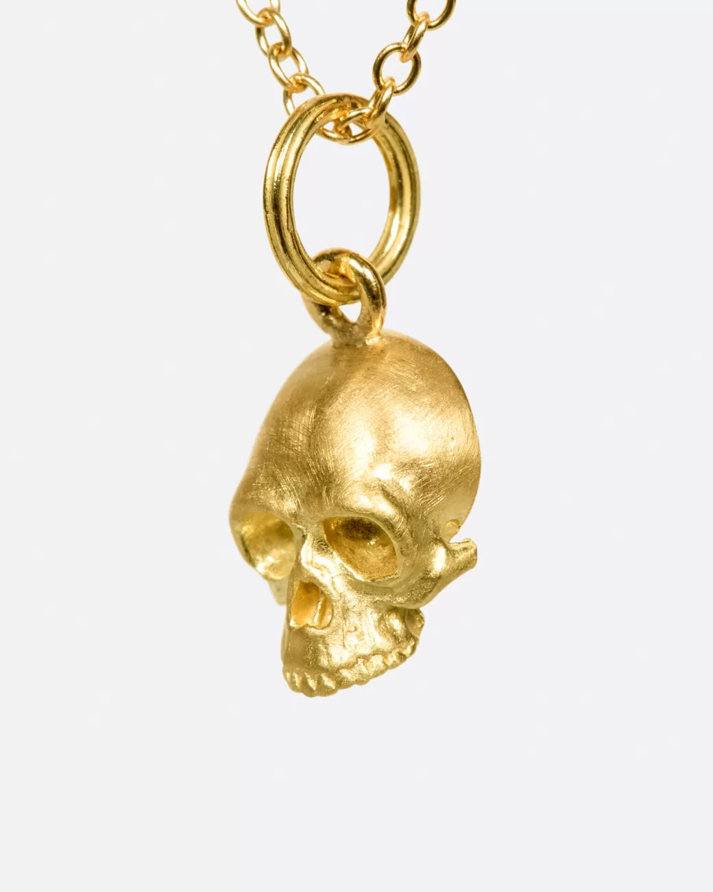 Contemporary>ANTHONY LENT Skull Necklace