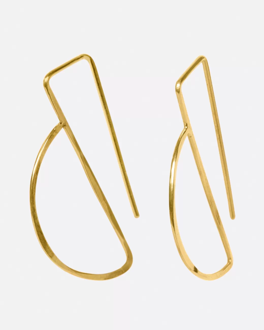 Contemporary>CHRISTINE FAIL Small Partition Hook Earrings