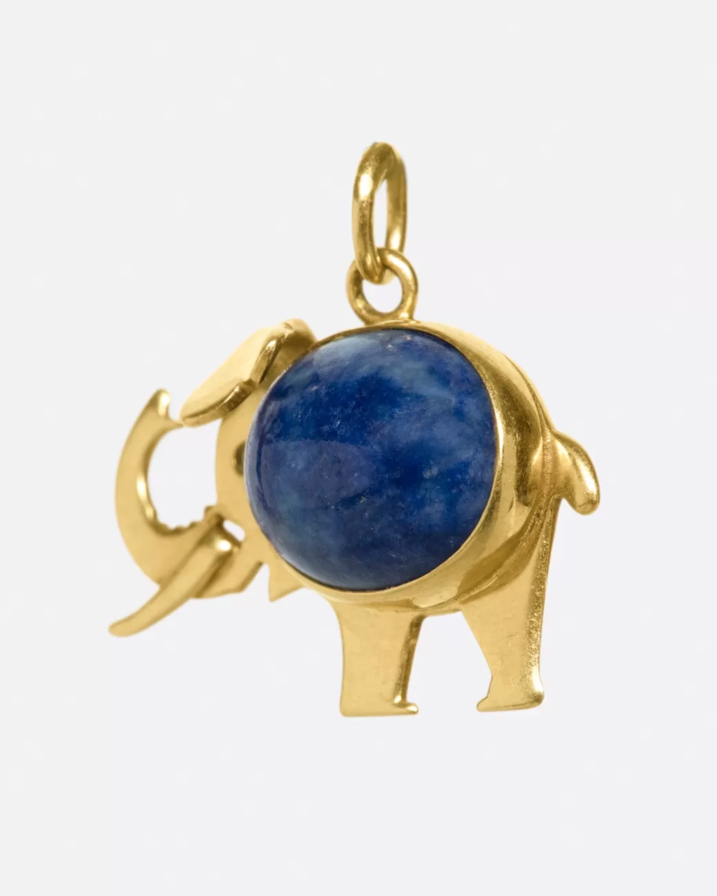 Vintage>Love Adorned Vintage Sodalite Elephant Charm