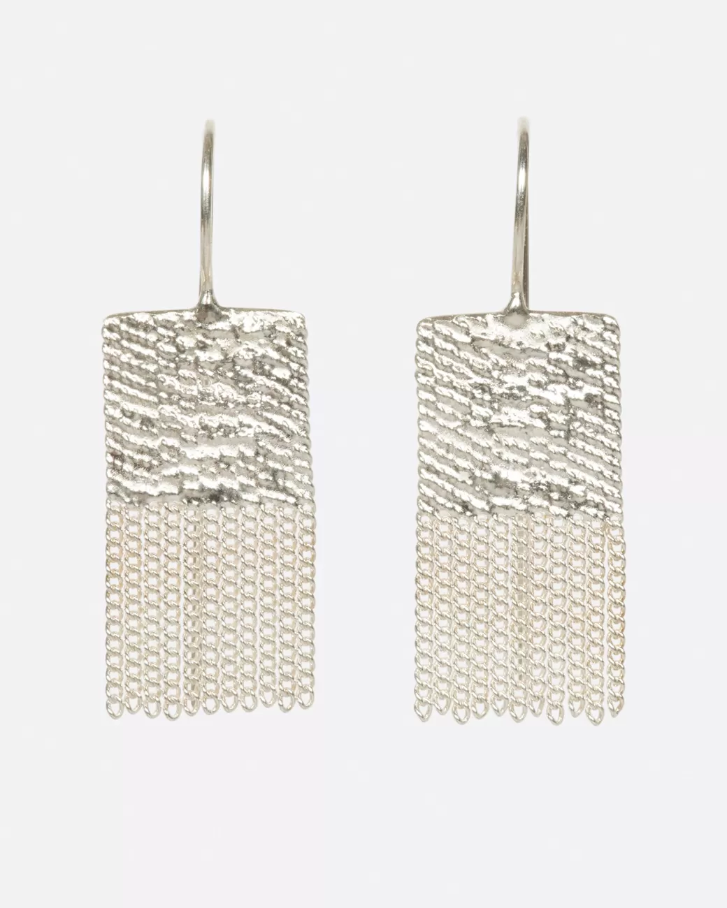 Contemporary>HANNAH KEEFE Square Chain Earrings