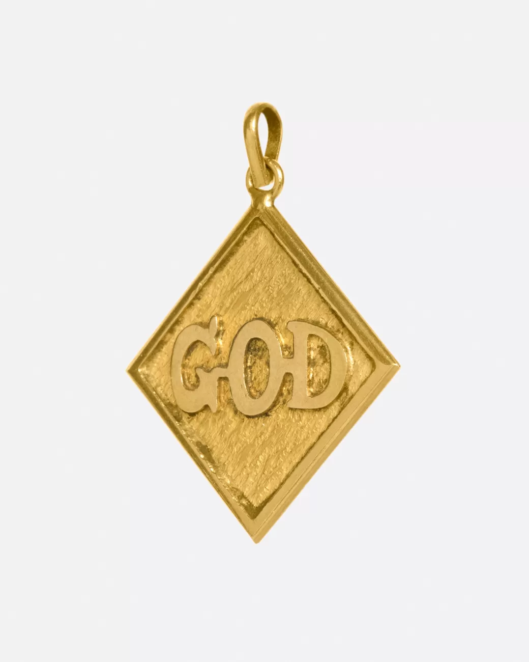 Vintage>Love Adorned Vintage Square God Pendant