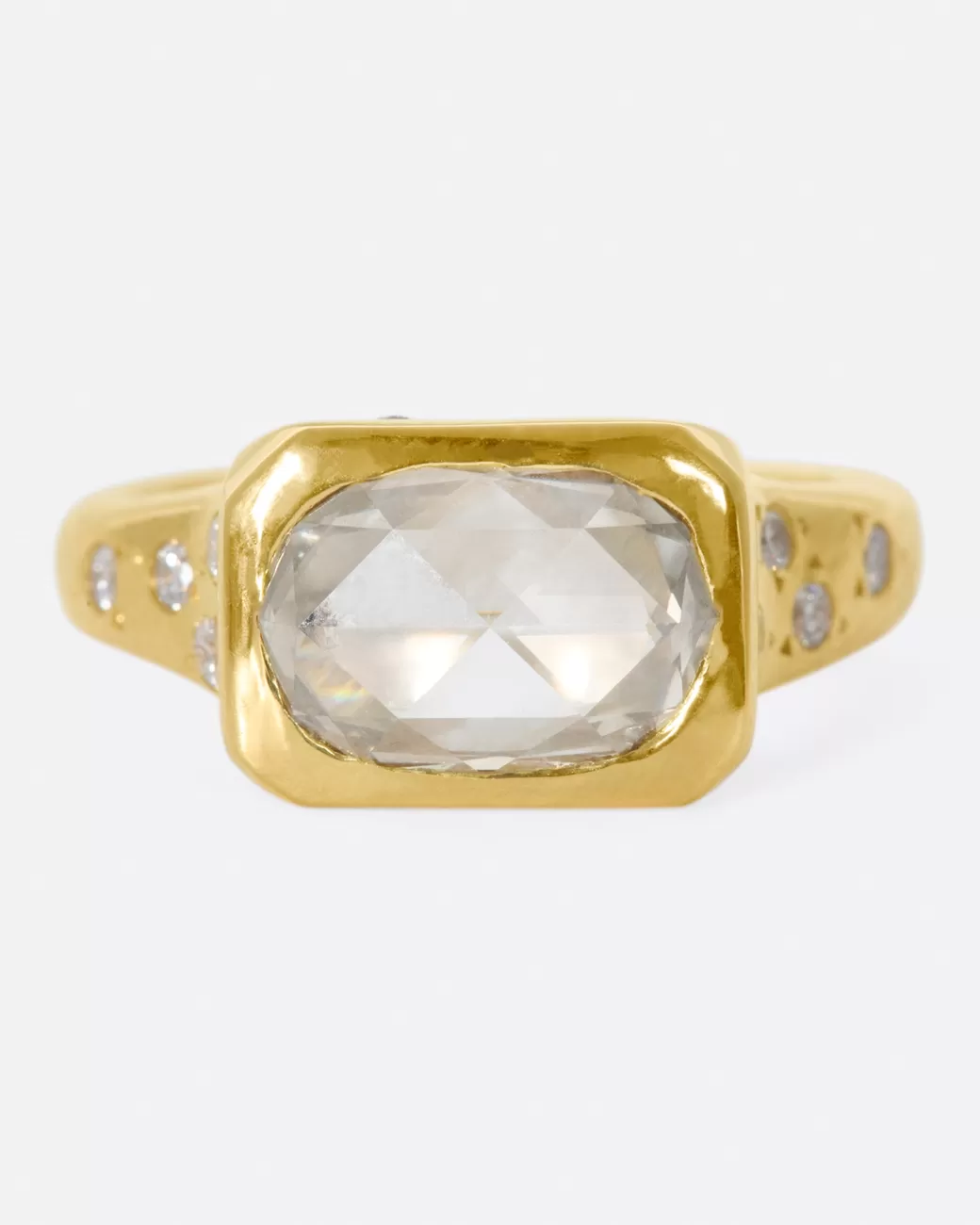 Contemporary>KIMBERLIN BROWN Starry Oval Diamond Ring