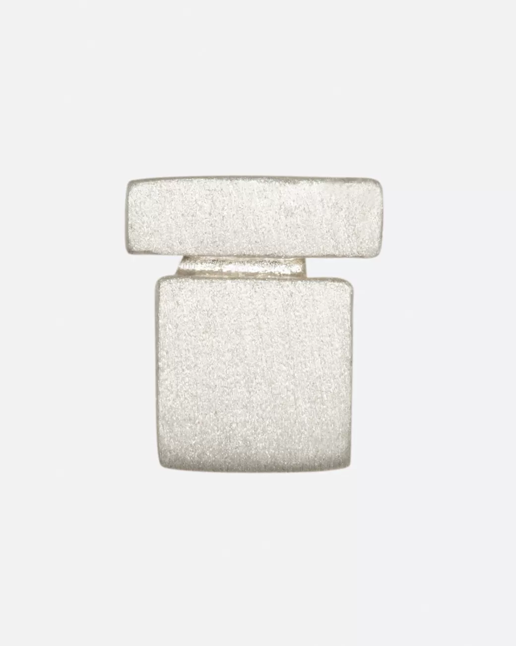 Contemporary>LORI LEVEN Sterling Silver Square On A Bar Stud