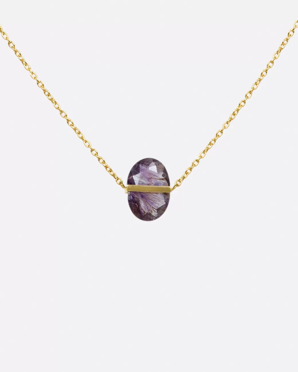 Contemporary>JANUKA Super Seven Quartz Band Necklace