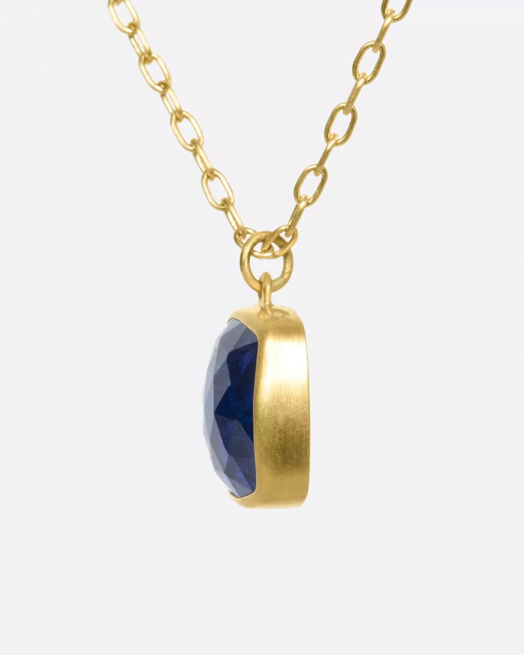 Contemporary>LOLA BROOKS Tanzanite Cushion Necklace