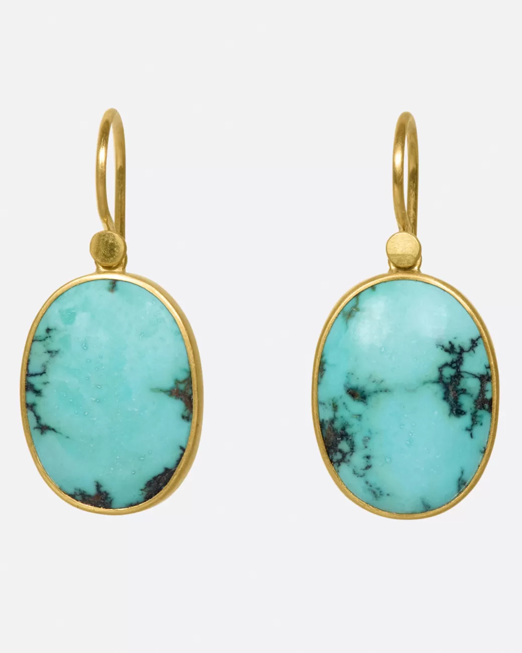 Contemporary>LOLA BROOKS Tibetan Turquoise Earrings