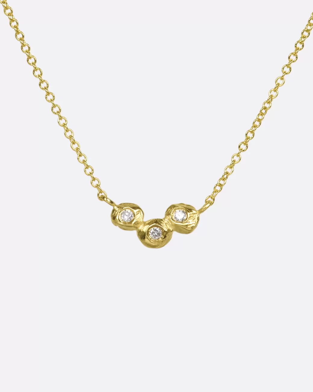 Contemporary>PAGE SARGISSON Triple Dot Necklace