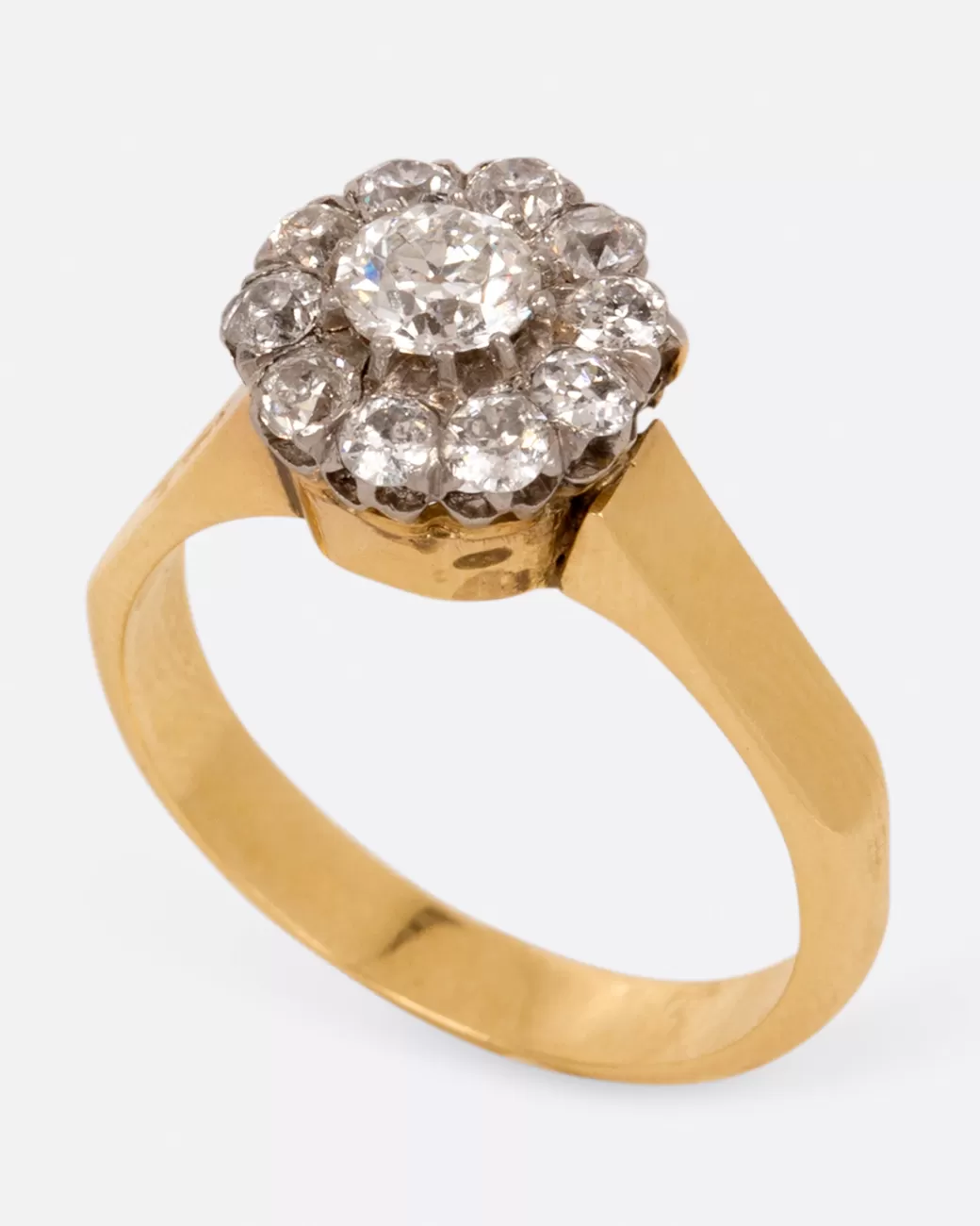Vintage>Love Adorned Vintage Vintage Diamond Flower Ring