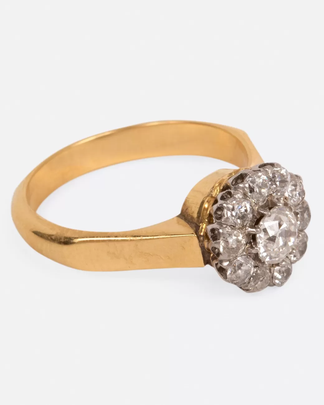 Vintage>Love Adorned Vintage Vintage Diamond Flower Ring