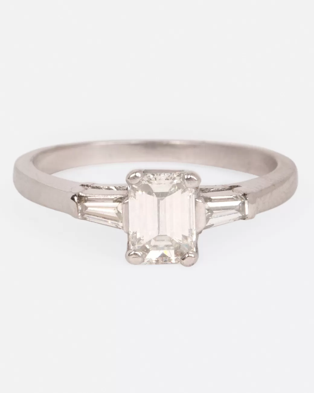 Vintage>Love Adorned Vintage Vintage Emerald Cut Diamond Ring