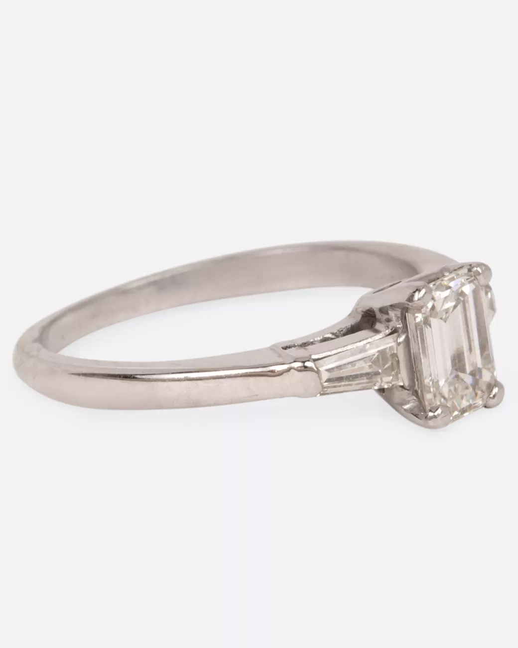 Vintage>Love Adorned Vintage Vintage Emerald Cut Diamond Ring