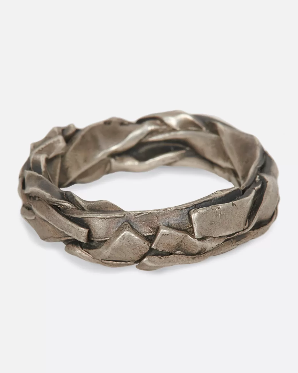 Contemporary>FRASER HAMILTON Woven Silver Band