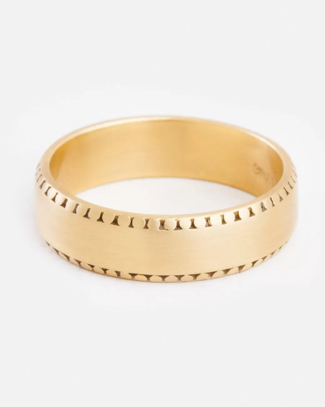 Engagement>MARIAN MAURER Yellow Gold Plain Costa Band